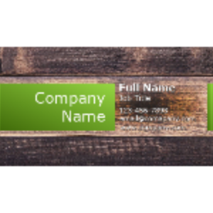 Wood Background Business Card thumb